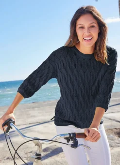 Pullover mit tollem Ajourmuster