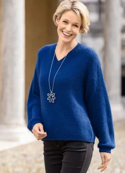 Pullover mit weichem Griff