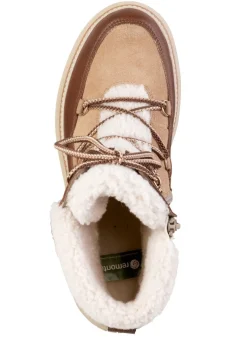 Remonte, gefütterte Damen-Boots, Winterschuhe, Weite G, mit Reißverschluss