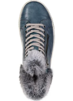 Remonte, gefütterte Damen-Boots, Winterschuhe, Weite G, mit herausnehmbarem Fußbett