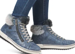 Remonte, gefütterte Damen-Boots, Winterschuhe, Weite G, mit herausnehmbarem Fußbett