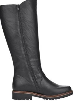 Remonte, gefütterte Damen-Stiefel, Winterschuhe, Weite G, mit Lammfell