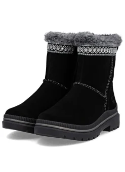 Remonte, gefütterte Damen-Stiefeletten, Winterschuhe, Weite G, mit Lammfell