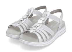 Remonte Riemchen-Sandale mit Metallschmuck