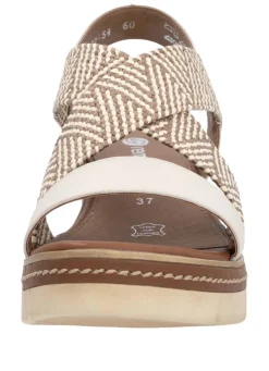 Remonte Sandalette mit Flechtdurchzügen