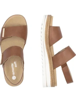 Remonte, schicke Damen-Sandalen, mit herausnehmbarem Fußbett