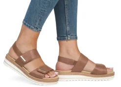 Remonte, schicke Damen-Sandalen, mit herausnehmbarem Fußbett