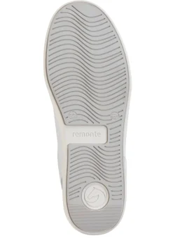 Remonte Sneaker aus Nappa- und Veloursleder mit Metallic-Besatz