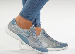 Remonte Sneaker mit bedruckten Besätzen