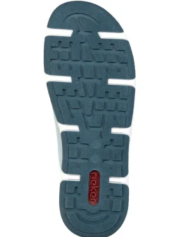 Rieker, bequeme Damen-Sneaker, Weite H, mit herausnehmbarem Fußbett