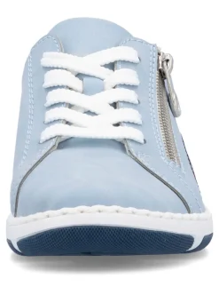 Rieker, bequeme Damen-Sneaker, Weite H, mit herausnehmbarem Fußbett
