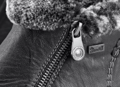 Rieker, gefütterte Damen-Boots, Winterschuhe, mit Reißverschluss