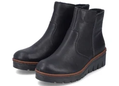 Rieker, gefütterte Damen-Stiefeletten, Winterschuhe, mit Reißverschluss