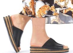 Rieker, klassische Damen-Pantoletten, aus Synthetik