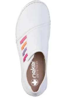 Rieker, klassische Damen-Slipper, mit Gummizug