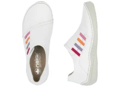 Rieker, klassische Damen-Slipper, mit Gummizug