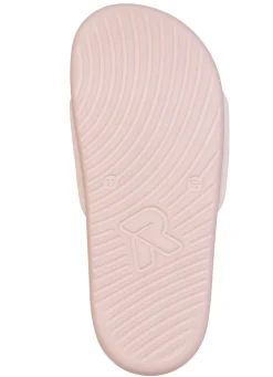 Rieker, leichte Damen-Slides, mit gepolsterter Lederdecksohle