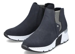 Rieker, modische Damen-Boots, Weite G, mit Reißverschluss