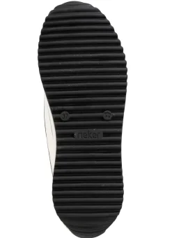 Rieker Schnür-Bootie in Leo-Print oder Denim-Style