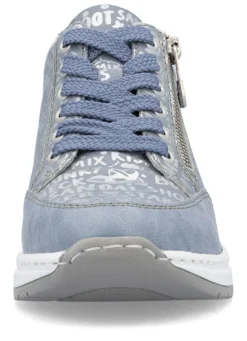 Rieker Schnür-Sneaker aus bedrucktem Synthetikmaterial