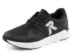 Rieker Sneaker aus teilweise beschichtetem Meshmaterial