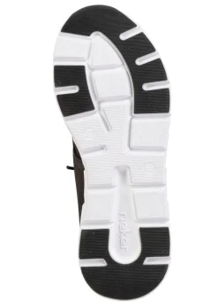 Rieker Sneaker aus teilweise beschichtetem Meshmaterial
