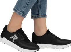 Rieker Sneaker aus teilweise beschichtetem Meshmaterial