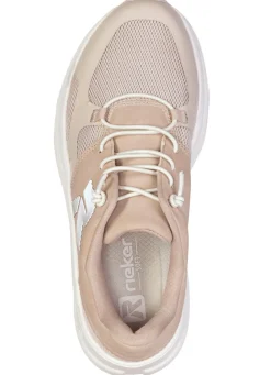 Rieker, sportive Damen-Sneaker, Weite G, mit herausnehmbarem Fußbett