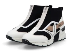 Rieker, stylische Damen-Boots, Weite G, mit herausnehmbarem Fußbett