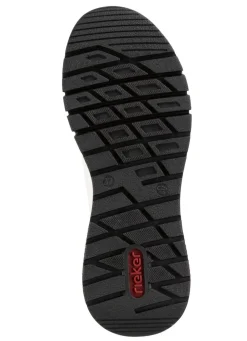 Rieker, stylische Damen-Sneaker, Weite H, mit herausnehmbarem Fußbett