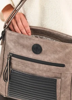 Rieker, Tasche, Damen, mit Magnetverschluss-Vorfach