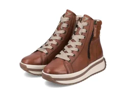 Rieker, trendige Damen-Boots, Winterschuhe, mit herausnehmbarem Fußbett