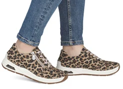 Rieker, trendige Damen-Sneaker, mit Reißverschluss
