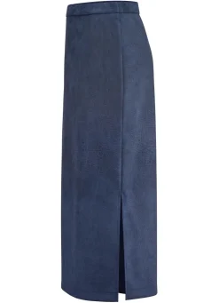 Rock in gerader Schnittführung