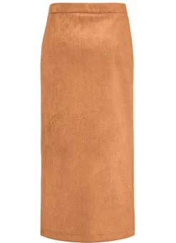 Rock in gerader Schnittführung