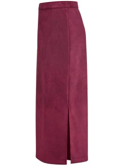 Rock in gerader Schnittführung