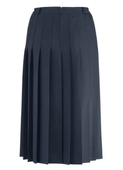 Rock mit figurgünstigen Rundumfalten