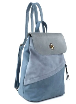 Rucksack mit Überschlag und Drehschloss