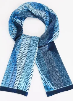 Schal mit Fantasiedessin