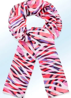 Schal mit Fantasiedessin