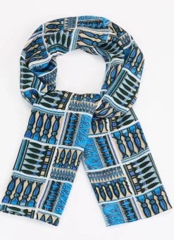 Schal mit Fantasiedessin