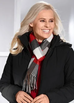 Schal mit Karodessin