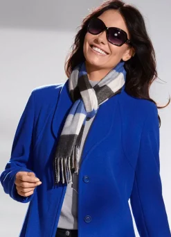 Schal mit Karodessin