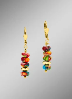 Schimmernde Ohrringe