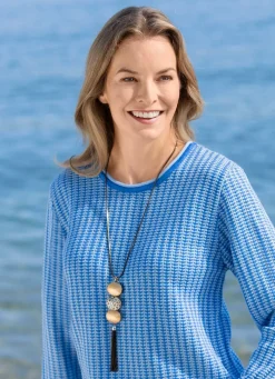 Schlangenkette mit drei großen Schmuckelementen