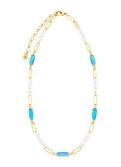 Schmuckset, 3-teilig, aus Messing mit Kristallsteinen