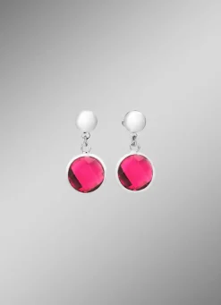 Schmuckset, 3-teilig, mit Kristallsteinen