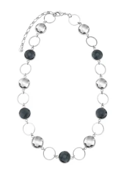 Schmuckset, 3-teilig, mit Kristallsteinen