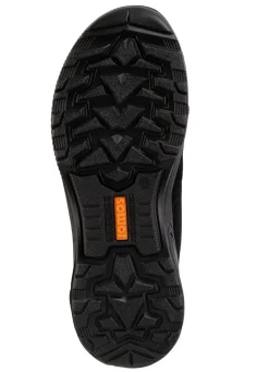 Schnürschuh aus Meshmaterial und Veloursleder