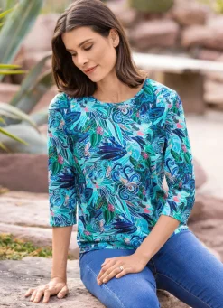 Shirt mit Alloverdessin